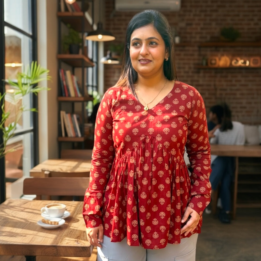 Easy Muse Cotton Kurti