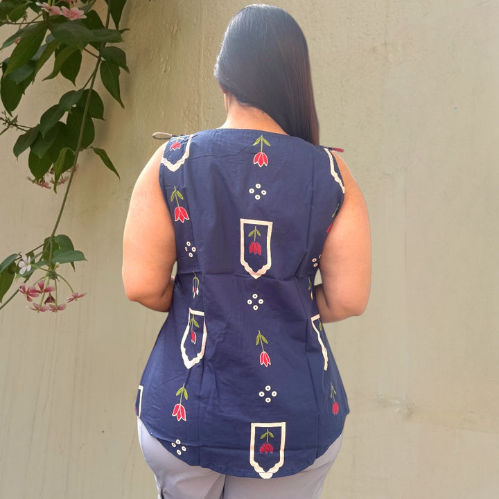 Sleeveless Short Kurti
