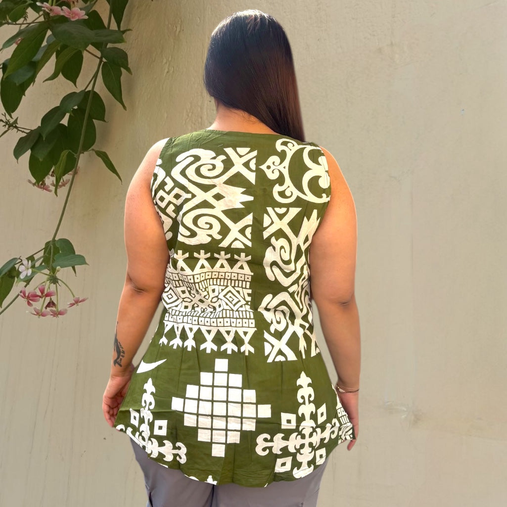 Sleeveless Short Kurti