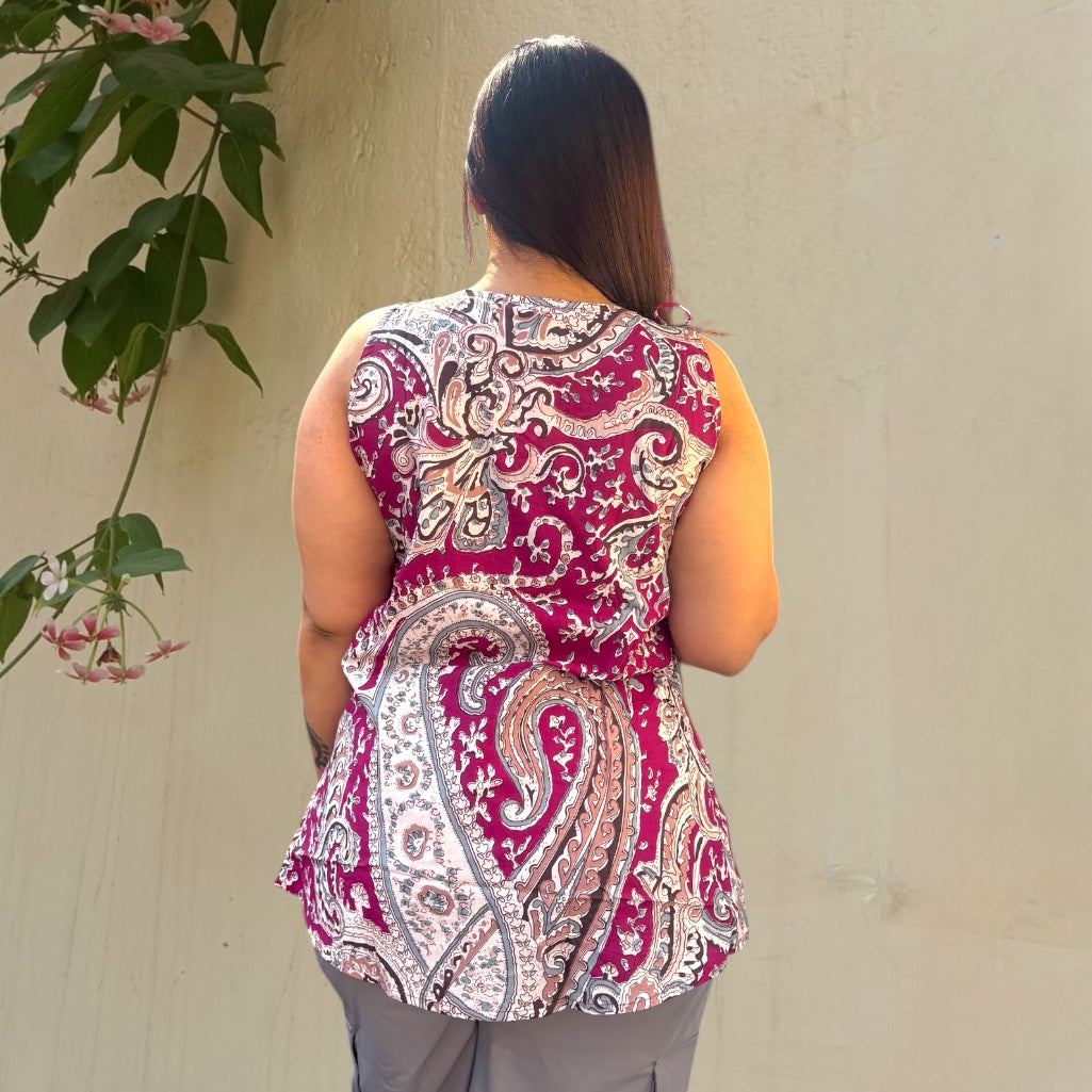 Sleeveless Short Kurti