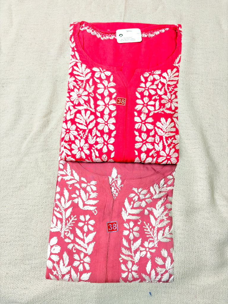 Noor Chikankari Elegance Kurti