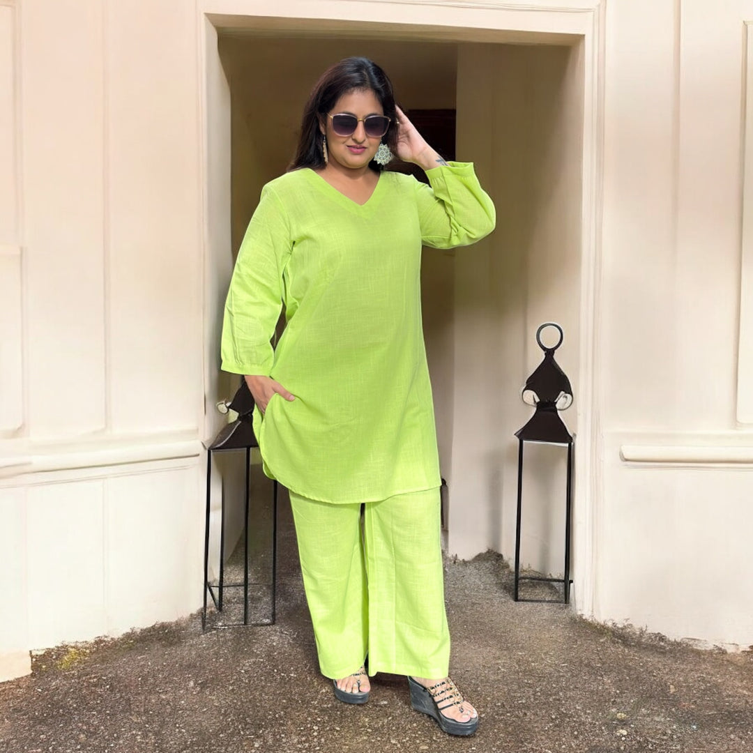 Earthy Elegance Coord Set – Timeless Comfort & Style