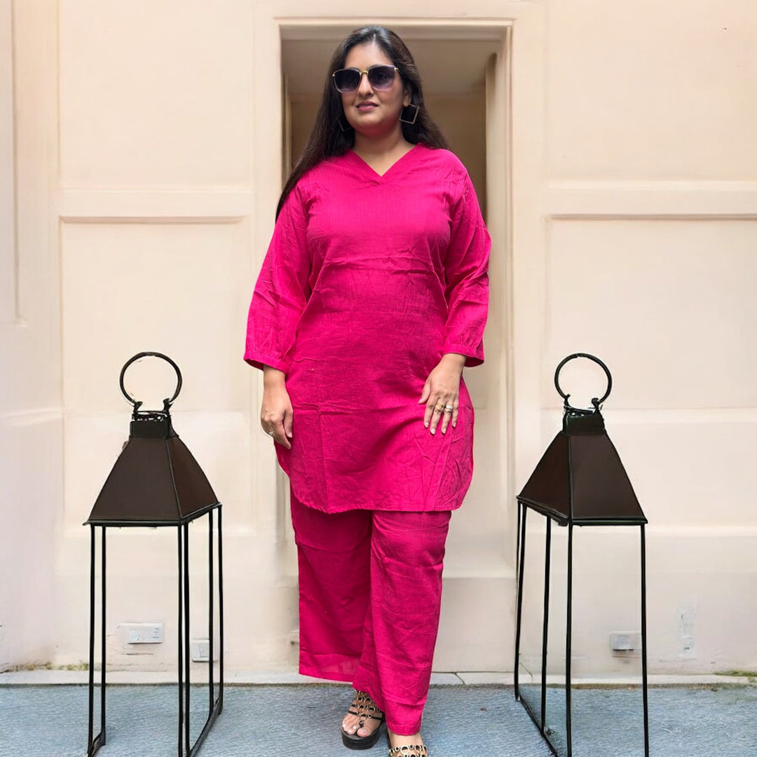 Earthy Elegance Coord Set – Timeless Comfort & Style