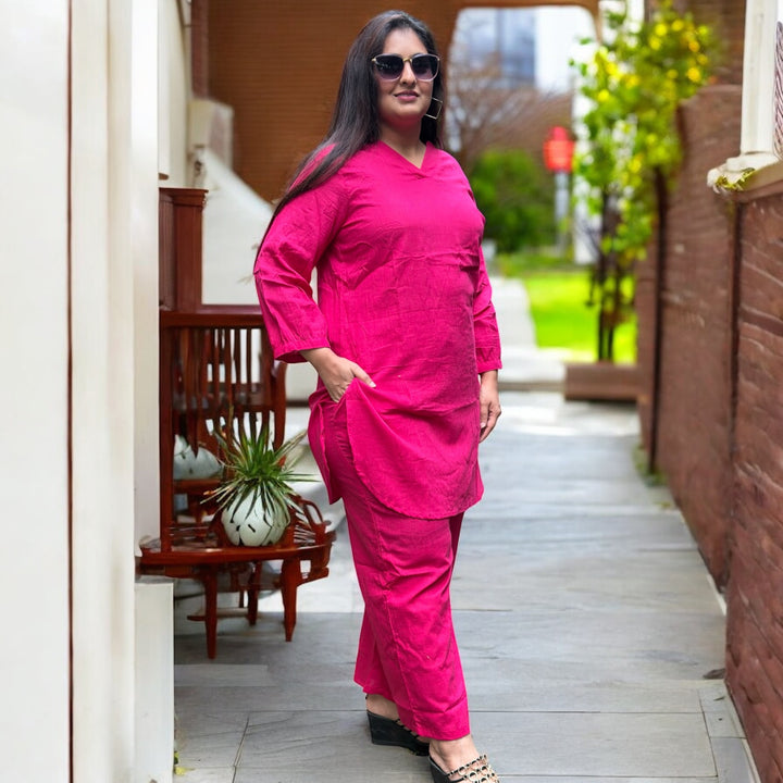 Earthy Elegance Coord Set – Timeless Comfort & Style