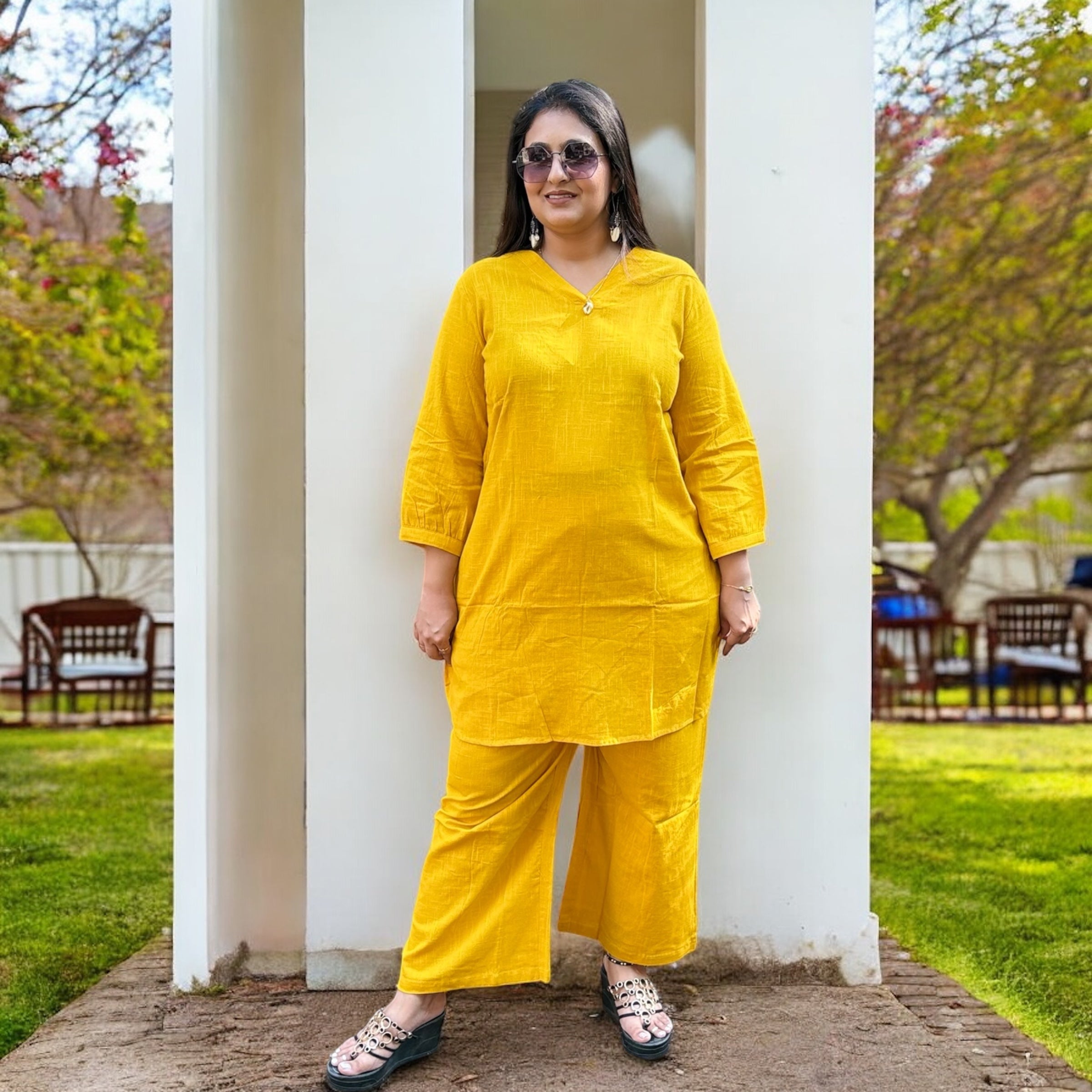 Earthy Elegance Coord Set – Timeless Comfort & Style