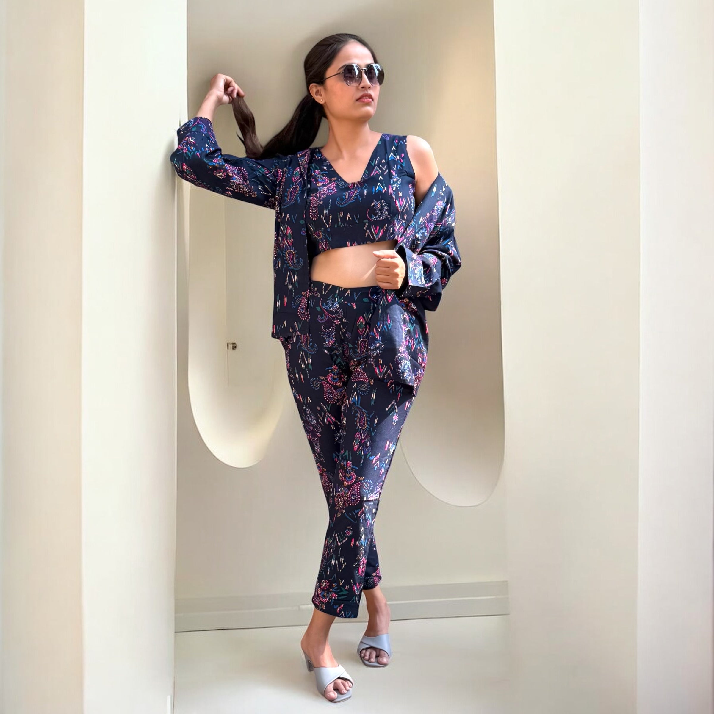 Midnight Mischief 3-Piece Party Co-ord Set