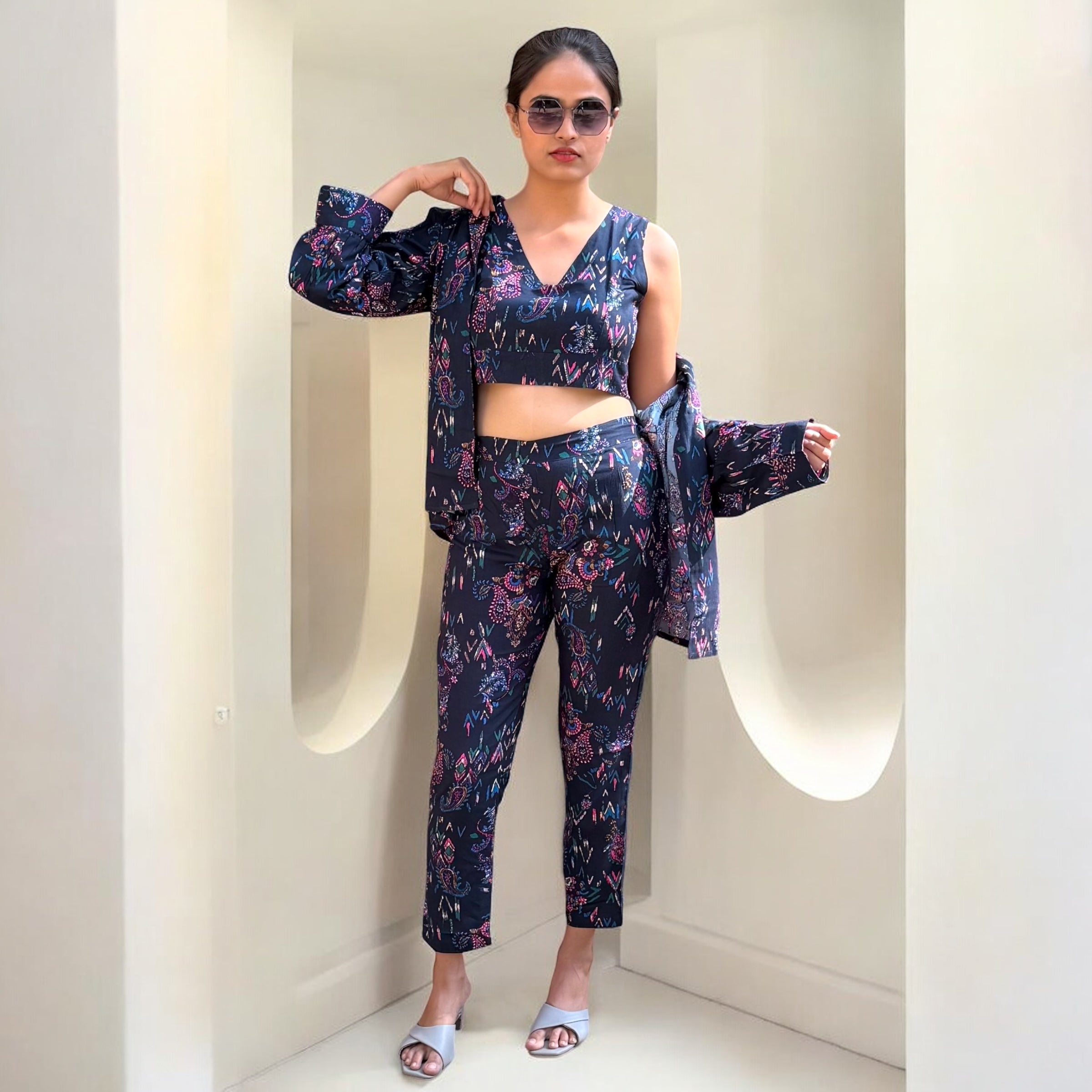 Midnight Mischief 3-Piece Party Co-ord Set