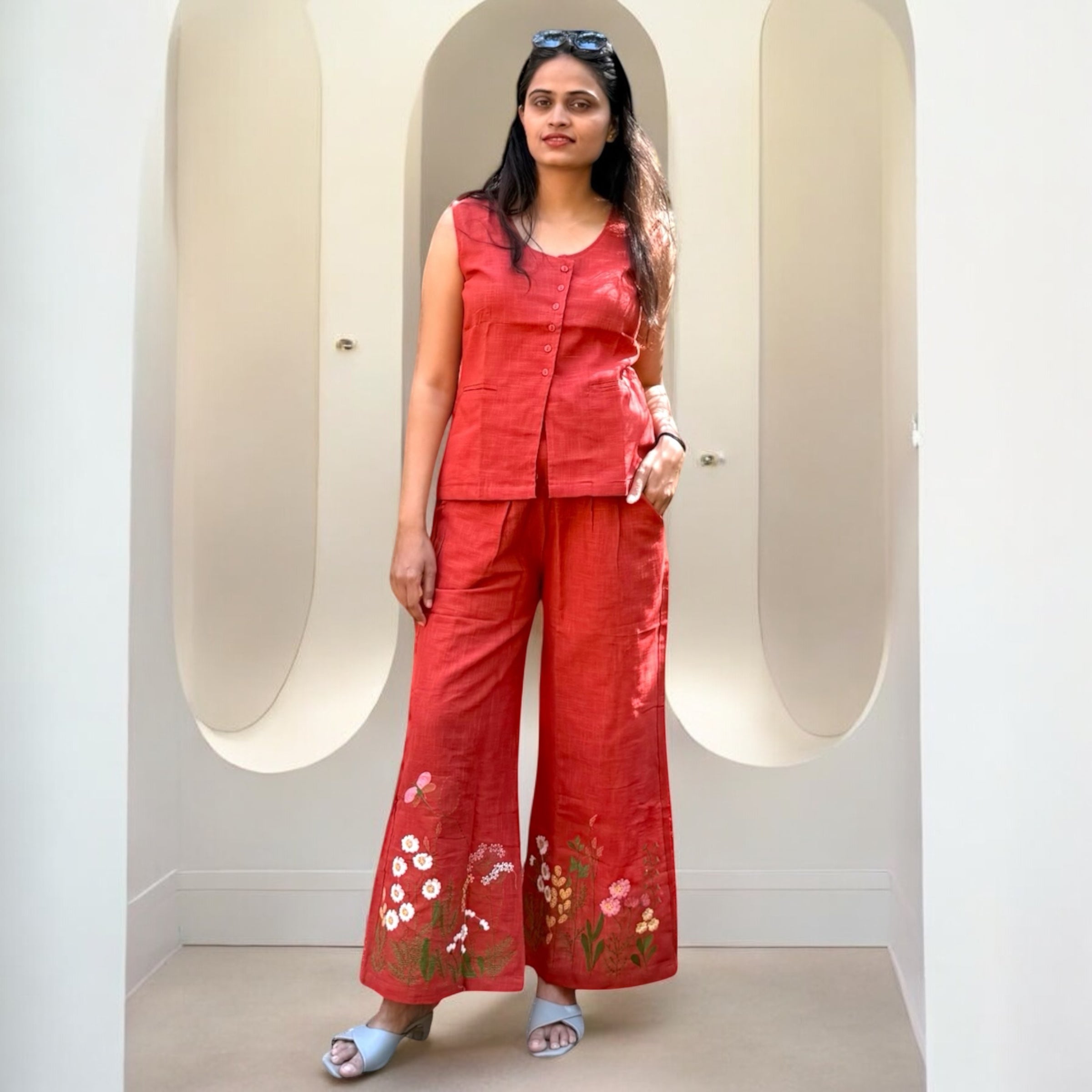 Breezy Summer Elegance Coord Set