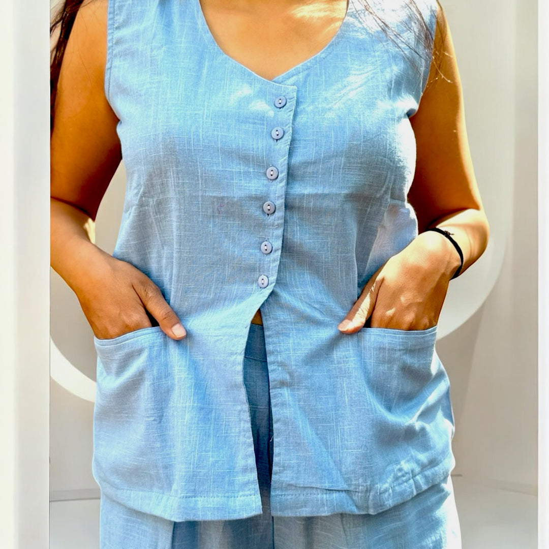 Breezy Summer Elegance Coord Set