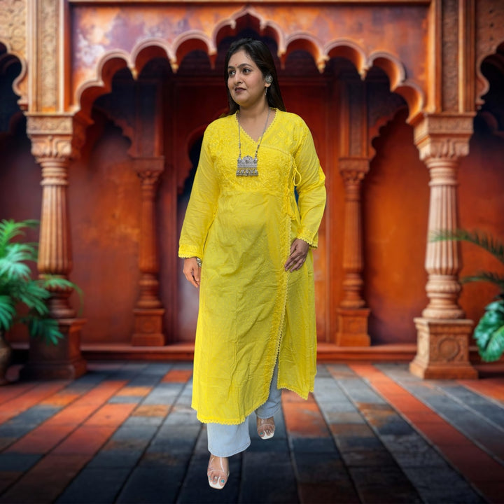 Utsavi Chikankari Kurti