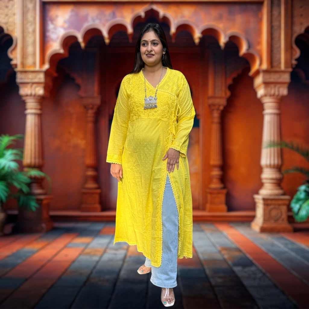 Utsavi Chikankari Kurti