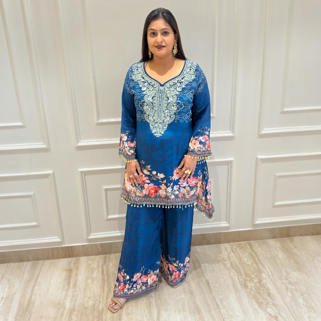 Blue Mirage Co-ord Set