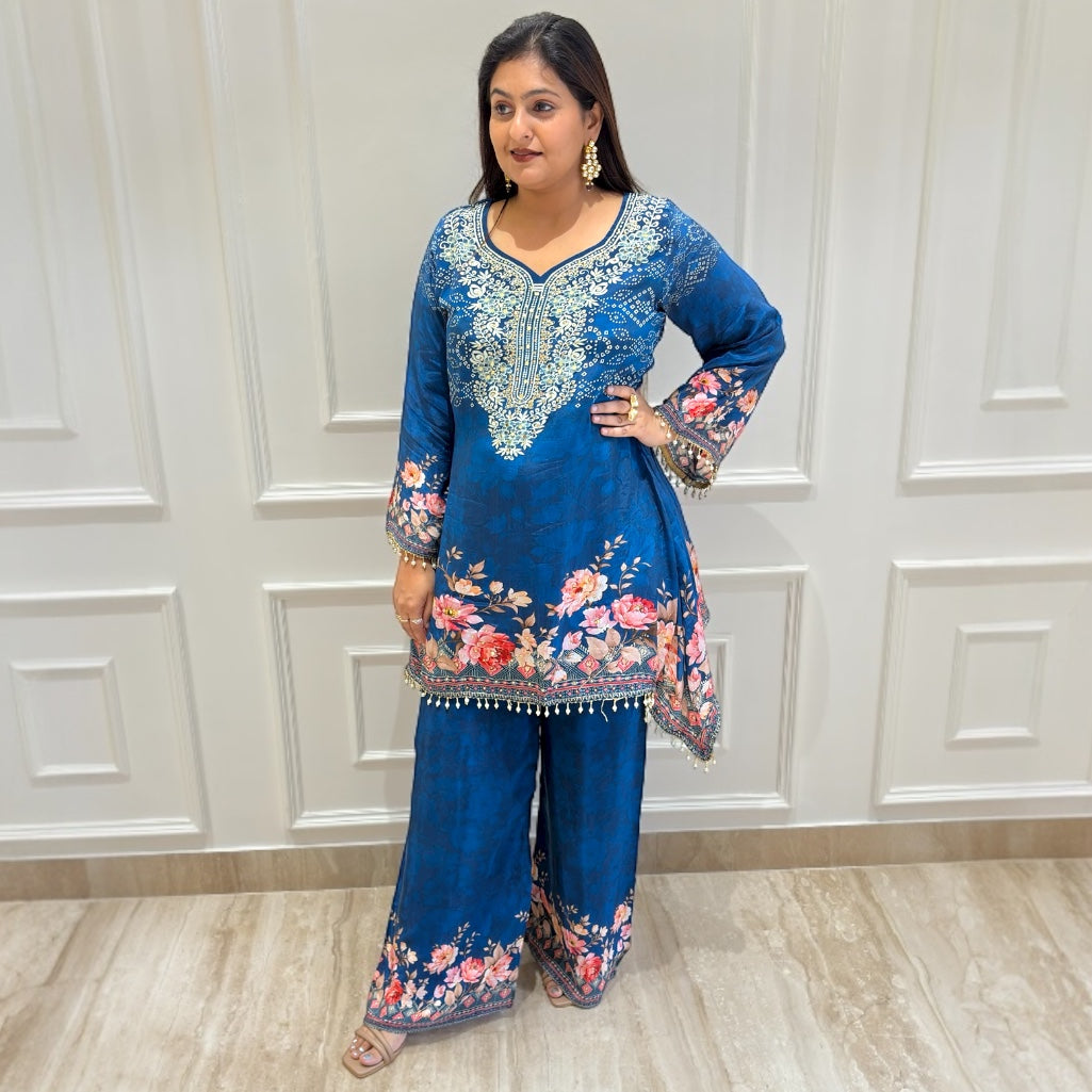 Blue Mirage Co-ord Set