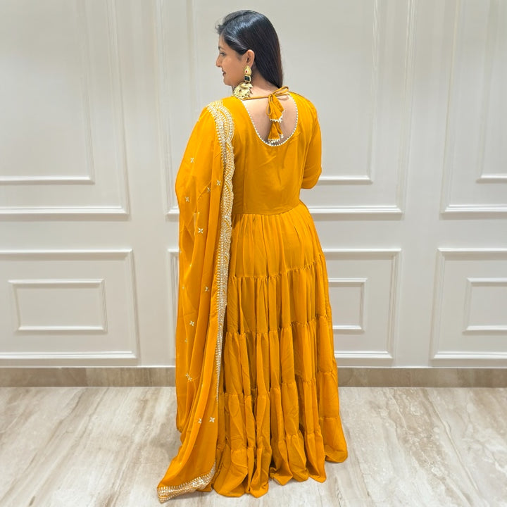 Starlit Elegance Anarkali Set