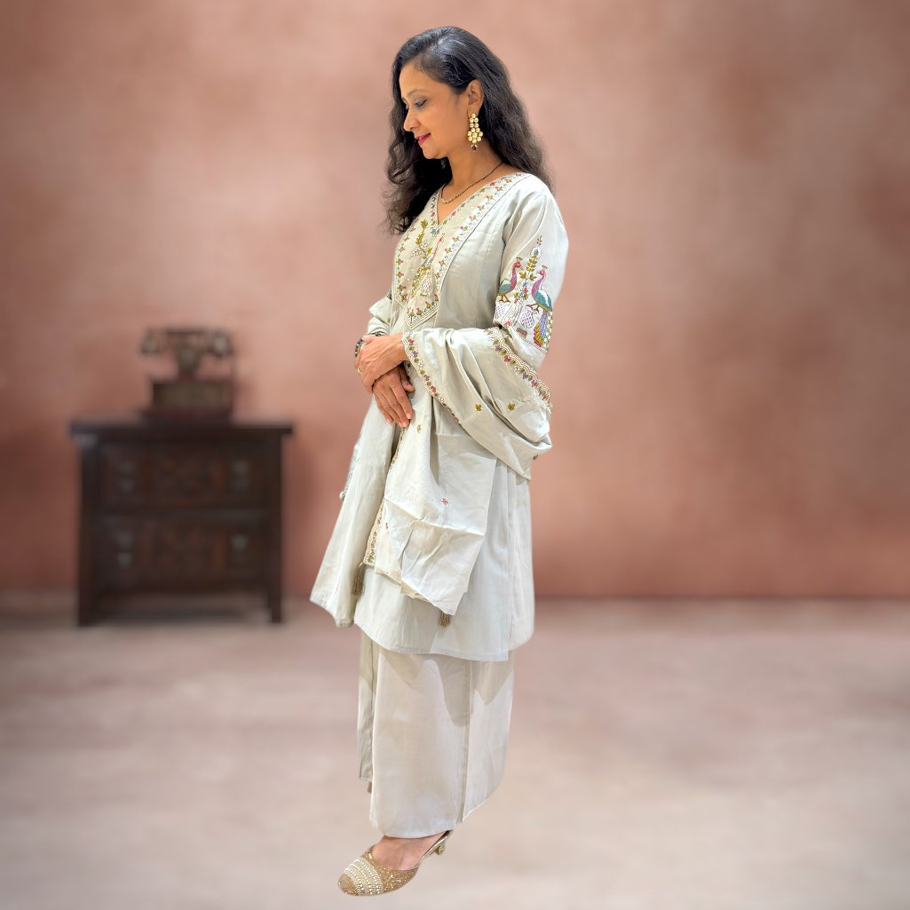 Lumine Mal Cotton Sharara Set