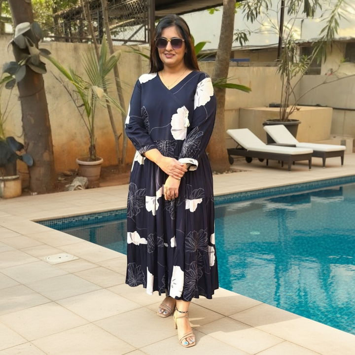 Twirl Tale Tiered Maxi Kurti