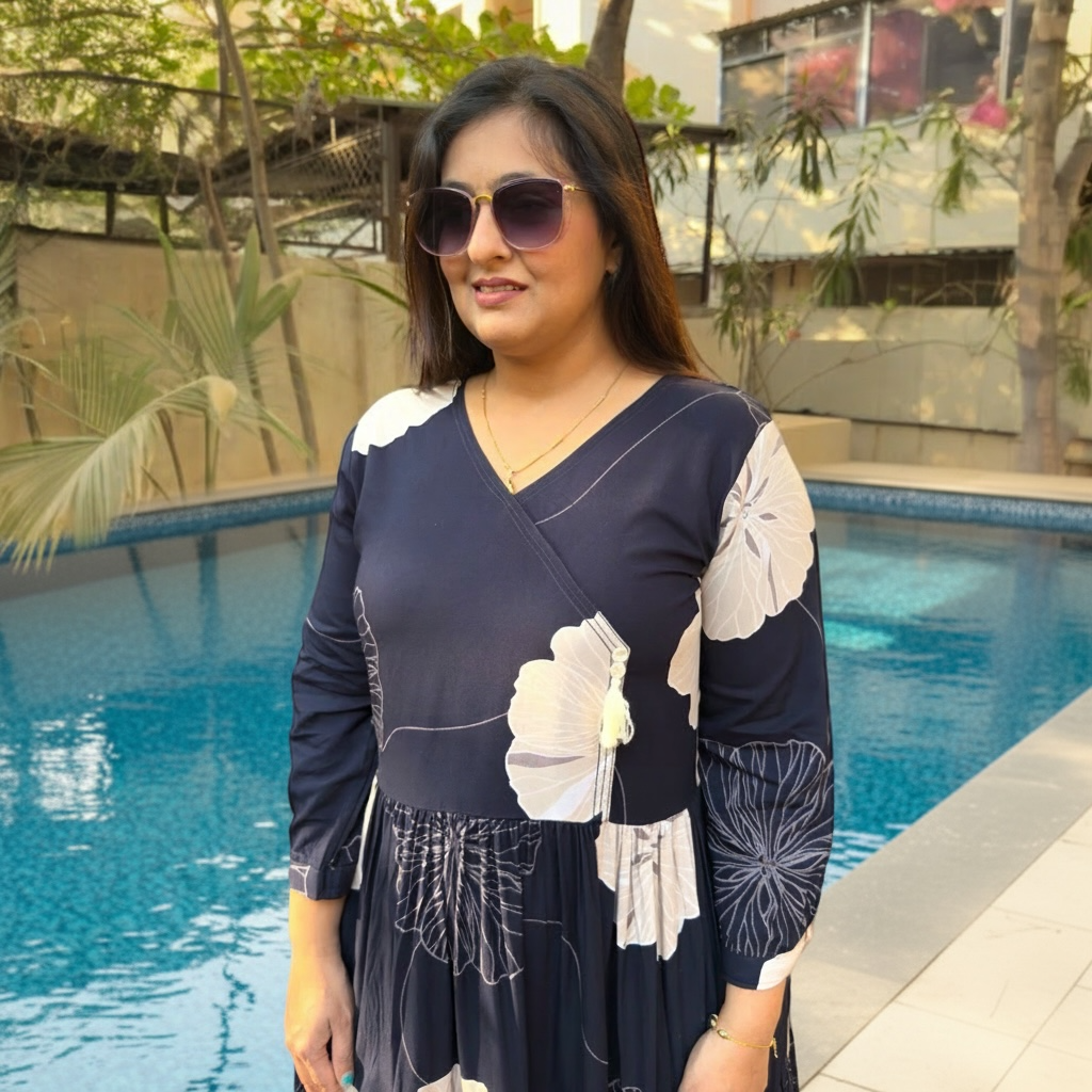 Twirl Tale Tiered Maxi Kurti