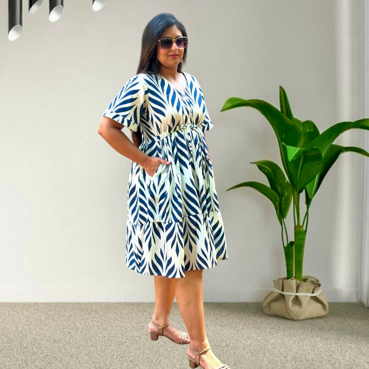 Tropicana Flutter Dress