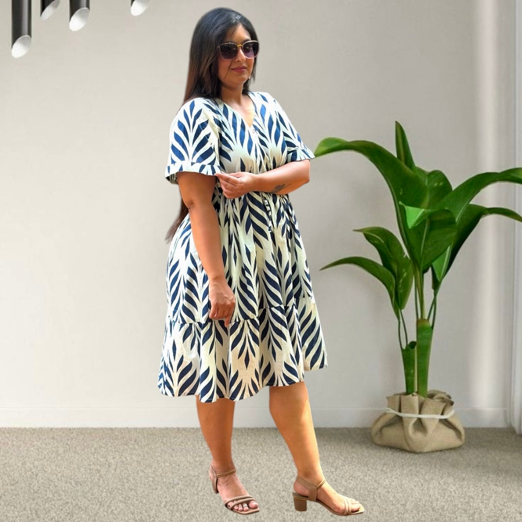 Tropicana Flutter Dress