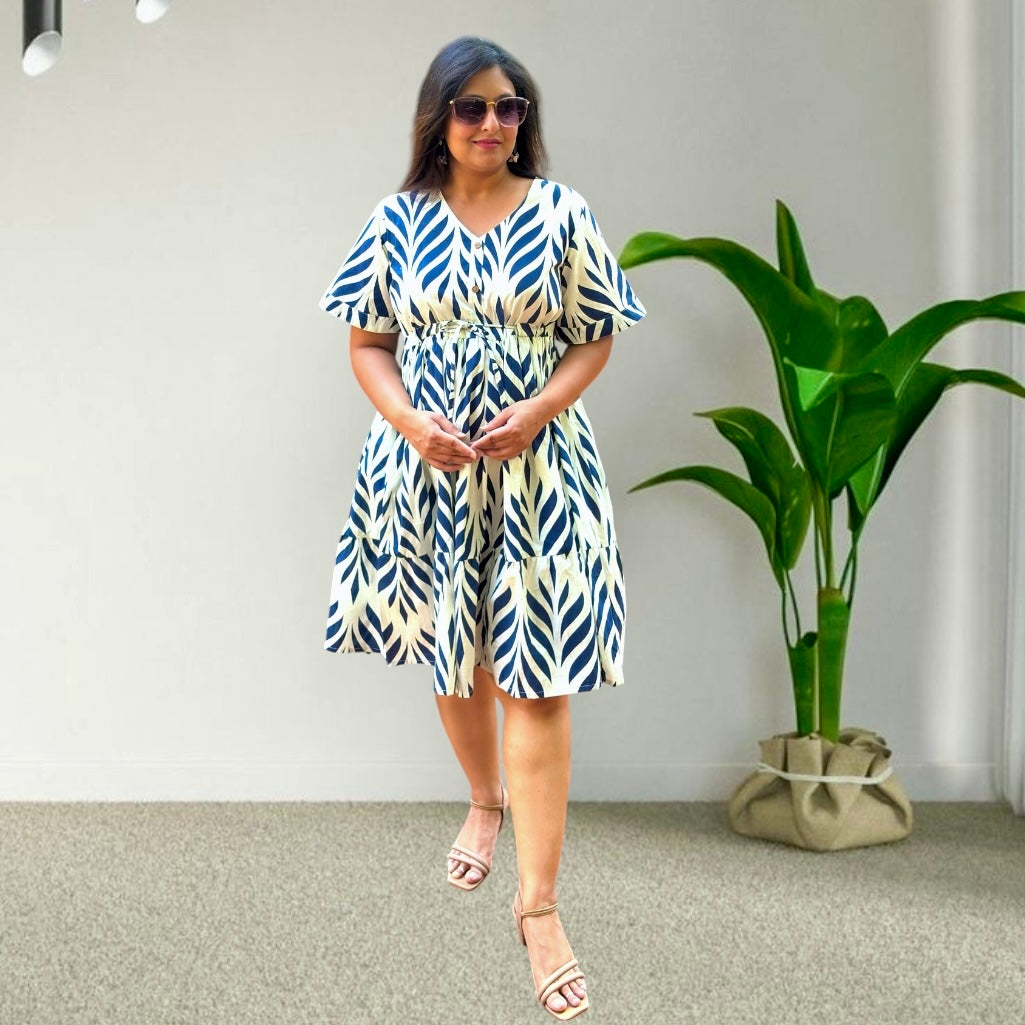 Tropicana Flutter Dress