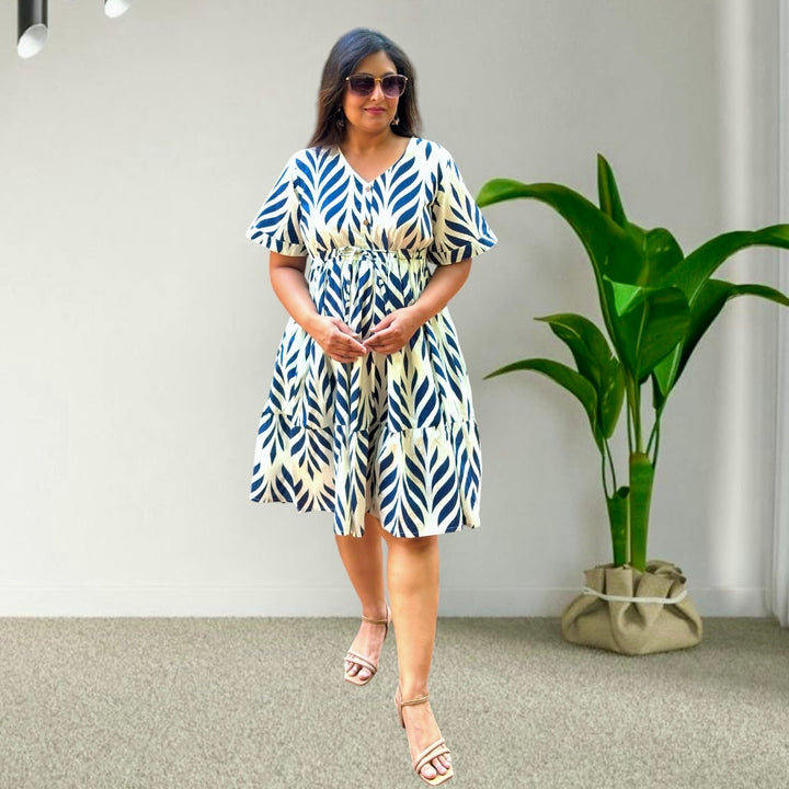 Tropicana Flutter Dress