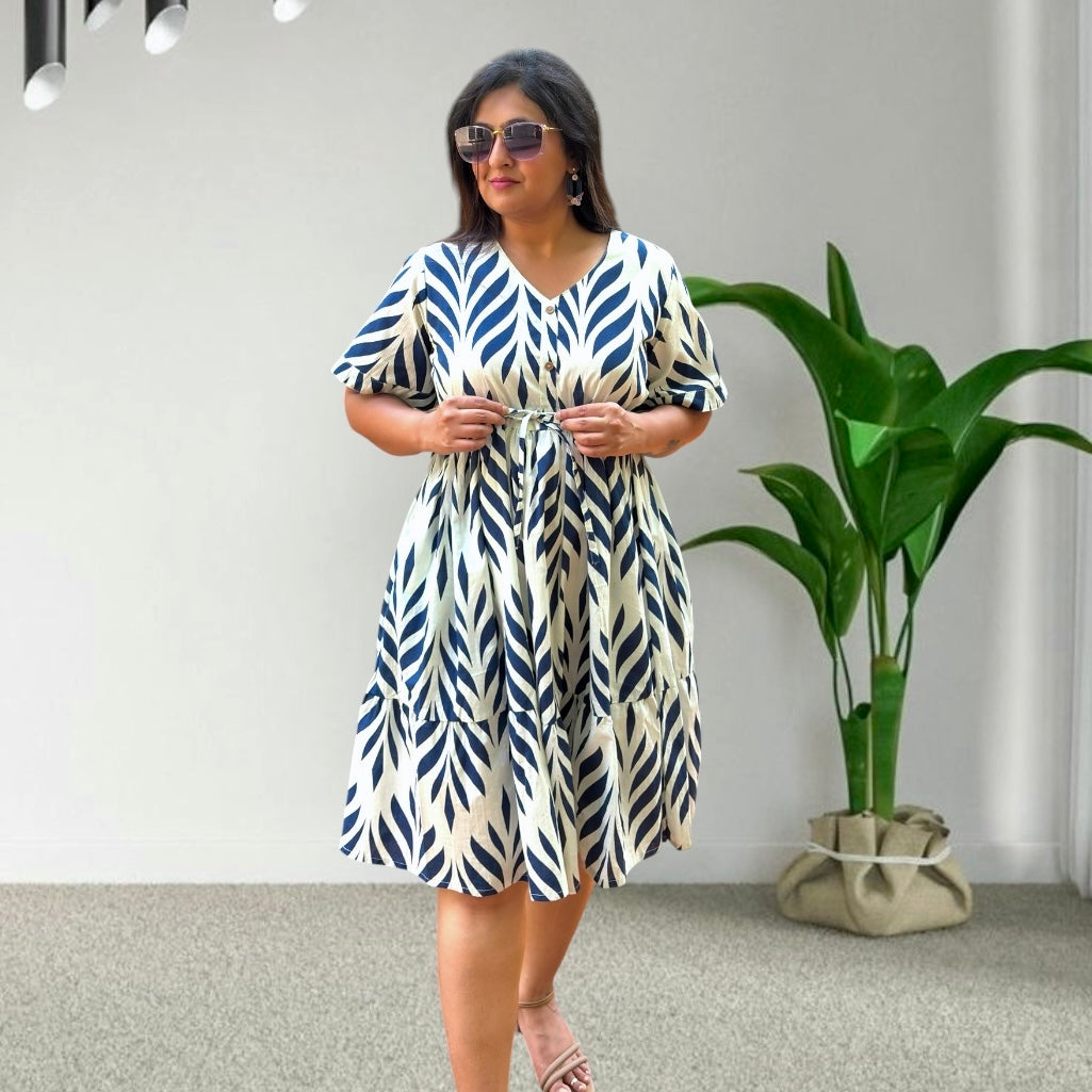 Tropicana Flutter Dress