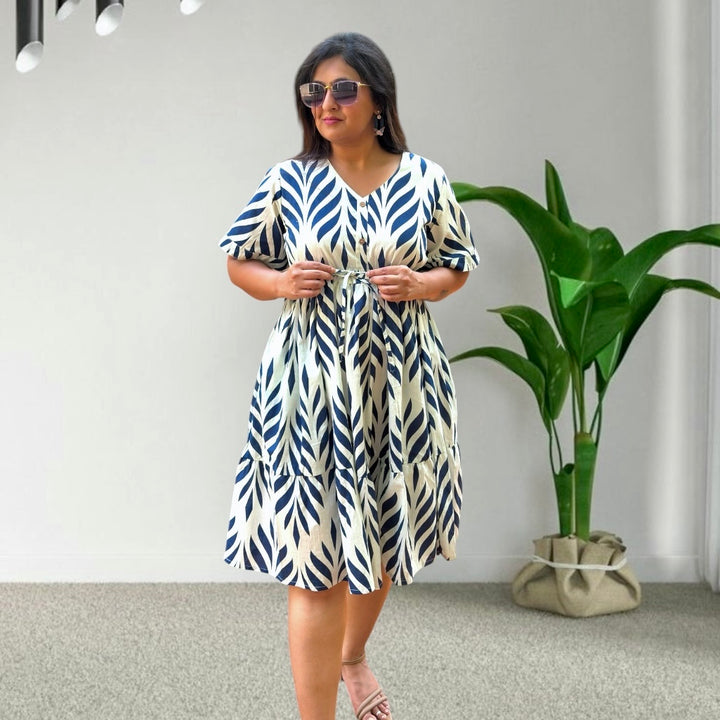 Tropicana Flutter Dress