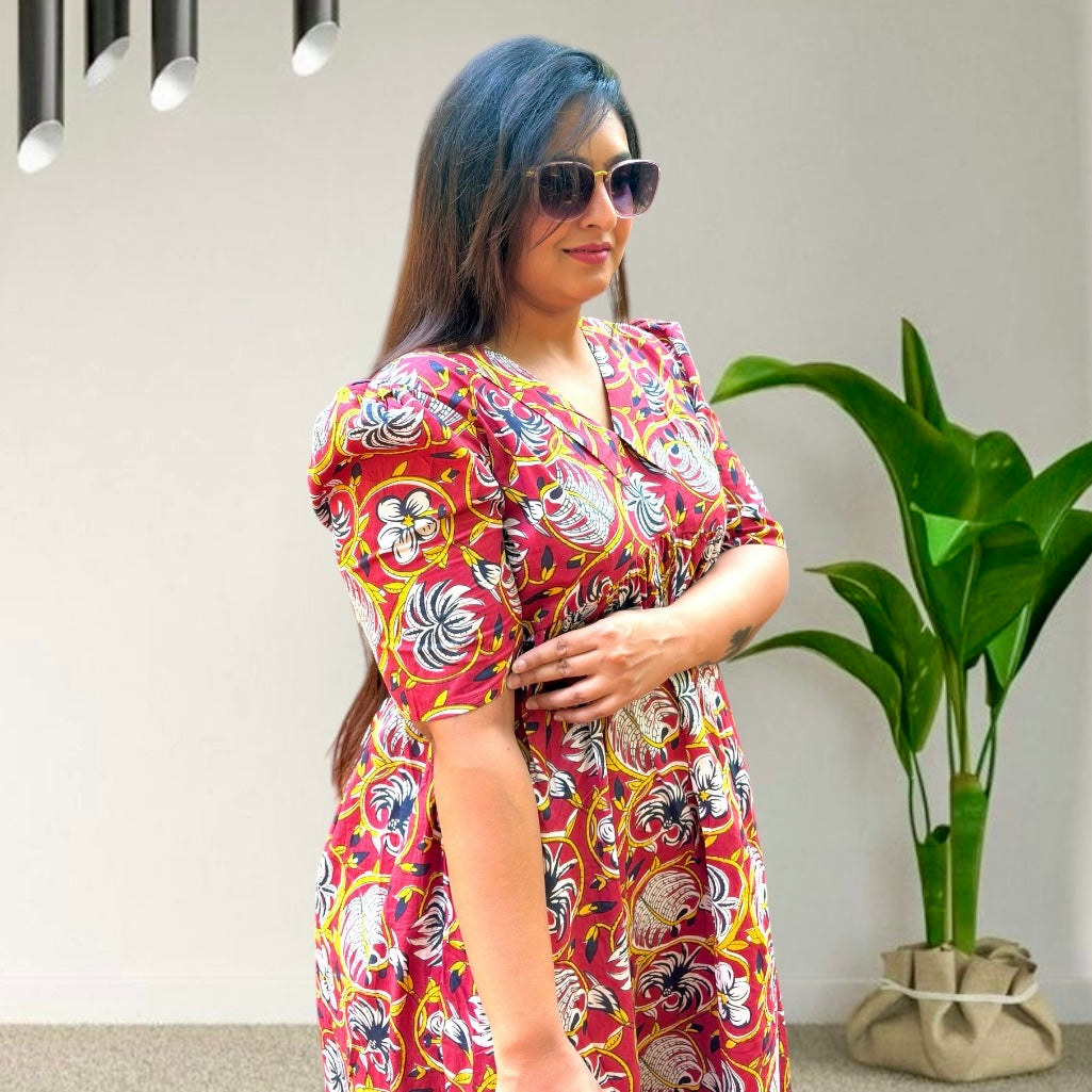 Kalamkari Reverie Dress