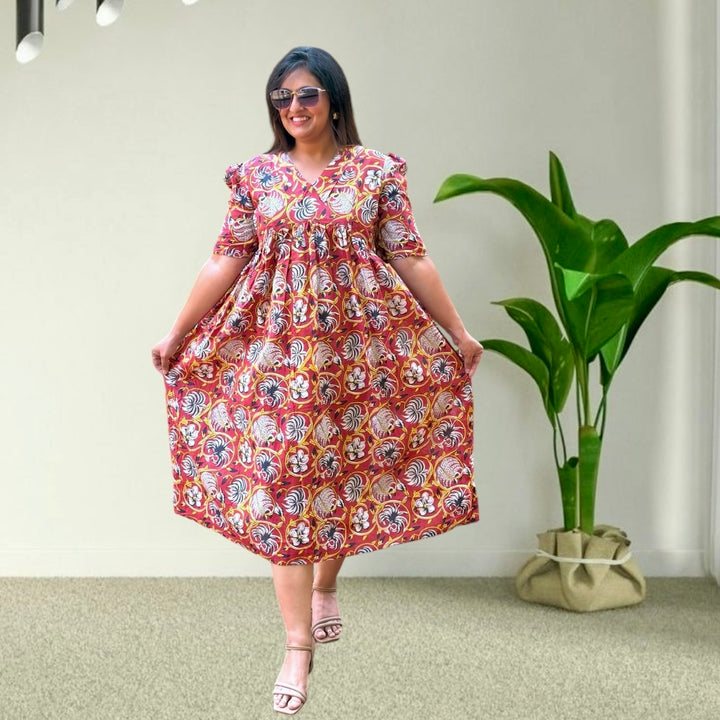 Kalamkari Reverie Dress