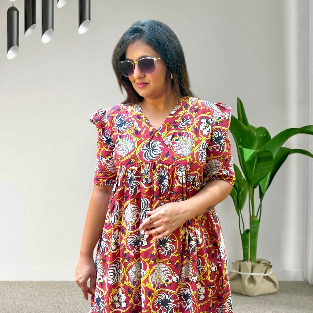 Kalamkari Reverie Dress