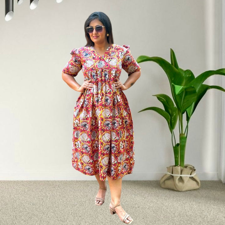 Kalamkari Reverie Dress