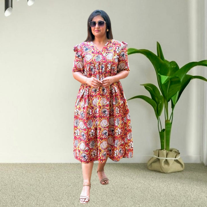 Kalamkari Reverie Dress